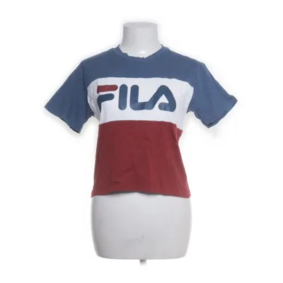 T-shirt (Blauw, Meerkleurig) van Fila Katoen