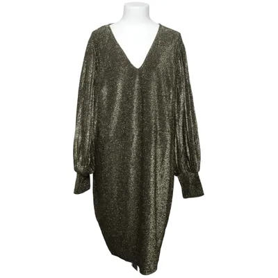 Dress (Gold) from Simply Be Elastane, Metallic fiber, Polyamide