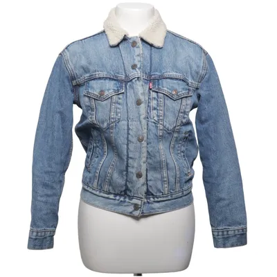 Veste en jeans fourrée (Sherpa Trucker) de Levi's Premium Coton, Fausse fourrure