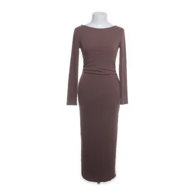 Maxi jurk (Bruin) van Bubbleroom Elastaan, Polyester, Viscose