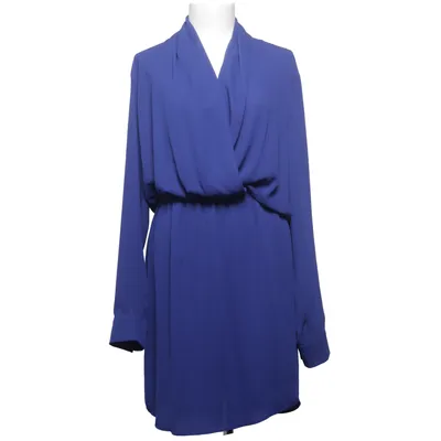Wrap dress (Blue) from Los Angeles Polyester