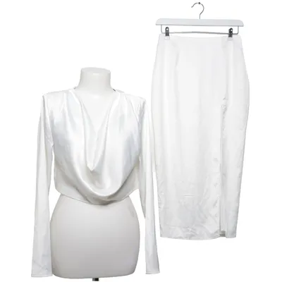 Set (White) from Carli Bybel x Missguided Elastane, Polyester