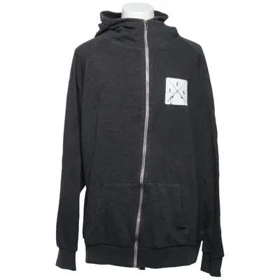 Capuchon sweater (Grijs) van Elf Katoen, Polyester