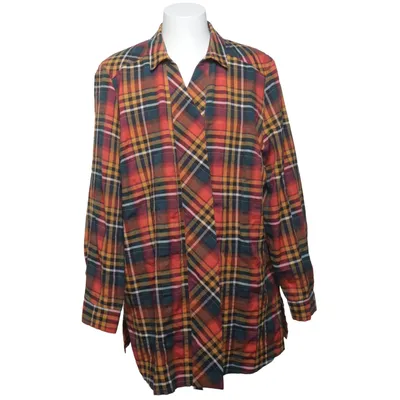 Flannel shirt (VERA) from Sempre Priu Cotton, Elastane, Polyester