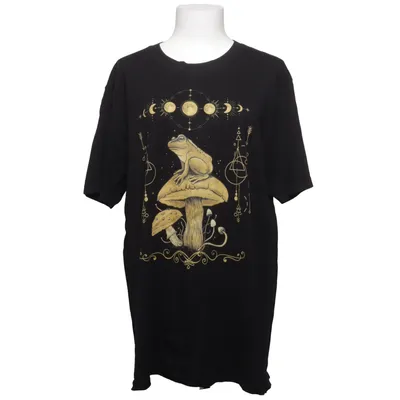 T-shirt (Svart) från Earth Positive Ekologisk bomull