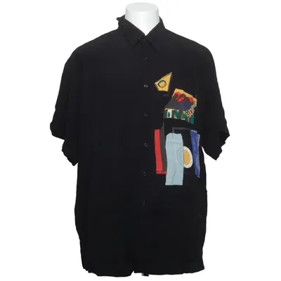 Chemise à manches courtes (Noir) de Copyright Viscose