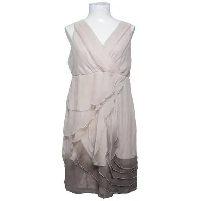 Jurk (Beige, Grijs) van STOCKH LM Polyester, Zijde