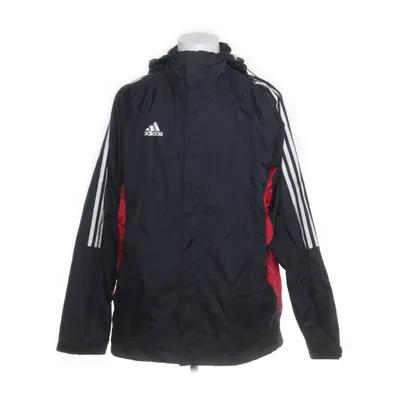 Rain jacket (Black, Red, White) from Adidas Nylon, Polyester