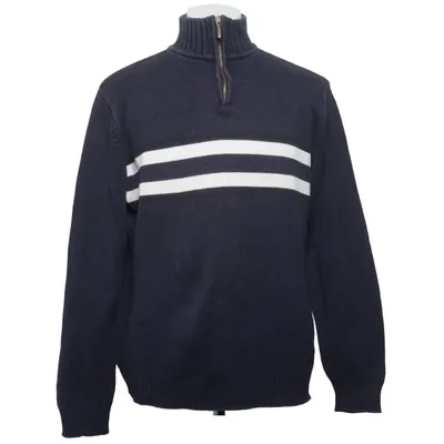Sweater (Blue, White) from Redwood Outdoor Sportswear Cotton
