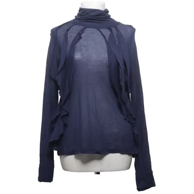 Turtleneck (Blue) from Antik Batik Viscose, Wool