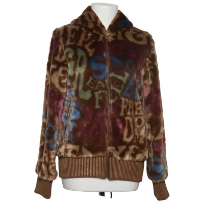 Jakke (Brun, Flerfarvet) fra Replay & Sons Akryl, Polyester