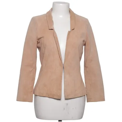 Läderkavaj (Beige) från Ibana Skinn, Polyester