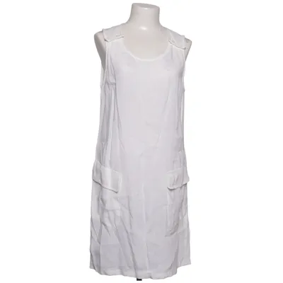 Dress (White) from Strenesse Blue Linen, Viscose
