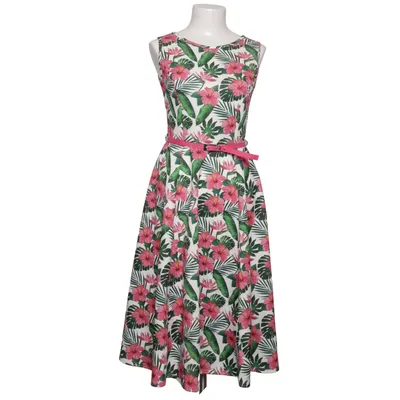 Jurk (Wit, Groen, Roze) van Lady Vintage Elastaan, Polyester