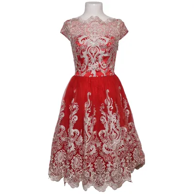 Cocktailjurk (Rood) van Chi Chi London Polyamide