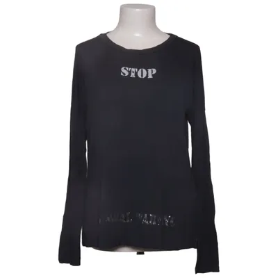 Langærmet t-shirt (Grå) fra Bleifrei Elastan, Viscose