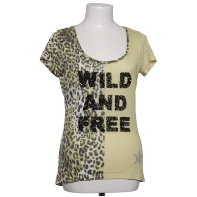 T-shirt (Yellow, Multicolored) from Key Largo Polyester, Viscose