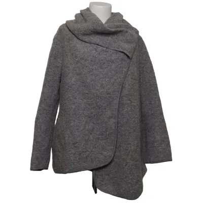 Cardigan (Grå) fra Vestino Polyester, Uld