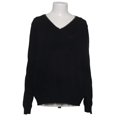 Pullover (Black) from Tissaia Basics Cotton, Polyamide