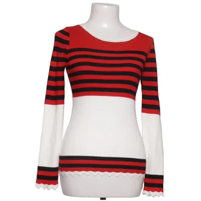 Pull-over (Rouge, Noir, Blanc) de J&H Fashion Polyester, Viscose