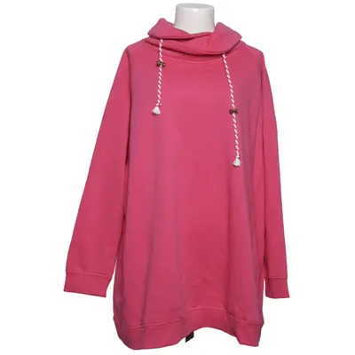 Sweat à capuche (Rose) de Ulla Popken Coton, Polyester recyclé