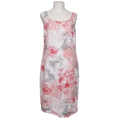 Dress (White, Red, Multicolored) from La Rochelle Linen