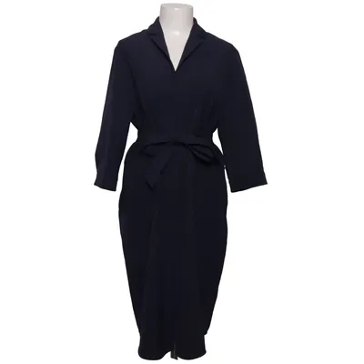 Jurk (Blauw) van Mart Visser Acetaat, Elastaan, Polyester