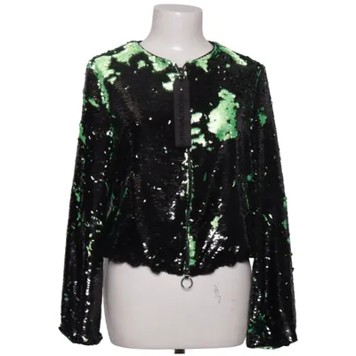 Jacka (Svart, Grön, Flerfärgad) från Emporio Armani Elastan, Polyester, Polyuretan