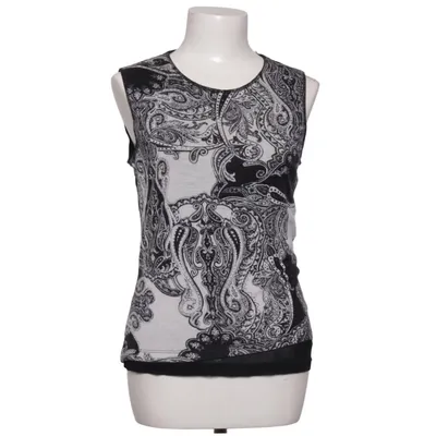 Top (Black, White) from Niceconnection Polyamide, Wool