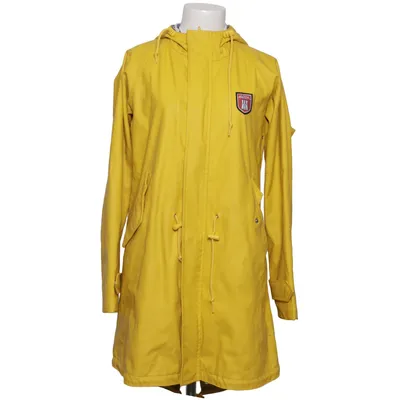 Manteau imperméable (Jaune) de Denbe Coton, Polyester, Polyuréthane