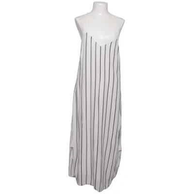Maxikjole (Hvid, Sort) fra Equipment Femme Polyester, Silke