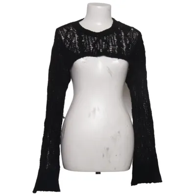 Crop top (Sort) fra Collusion Akryl, Polyester