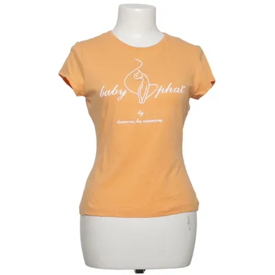 T-shirt (Oranje) van Baby Phat Katoen, Elastaan