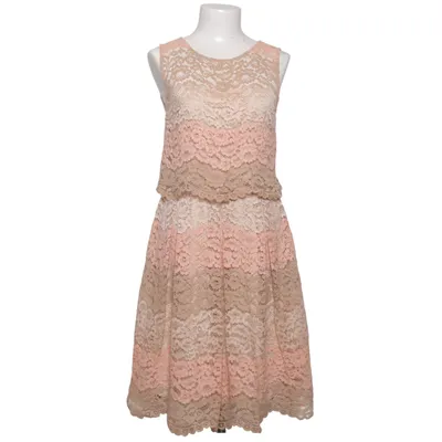 Robe (Rose, Beige) de Ana Alcazar Élasthane, Polyester