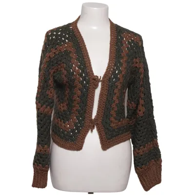 Cardigan (Grøn, Brun, Flerfarvet)
