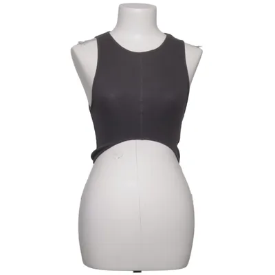 Crop top (Gray) from Tally Weijl Cotton, Elastane