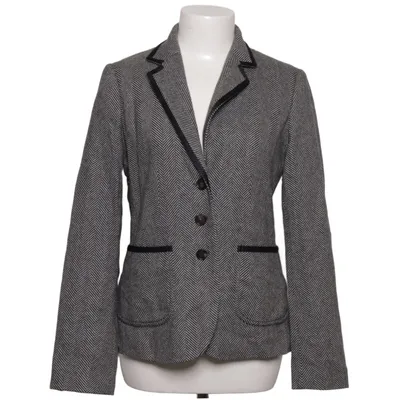 Blazer (Schwarz, Weiß) von Strenesse Blue Polyamid, Polyester, Viskose, Wolle