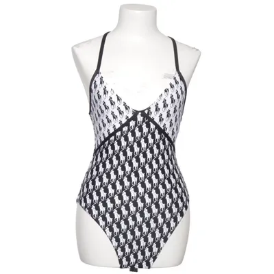 Swimsuit (Black, White) from Polo Ralph Lauren Elastane, Polyamide