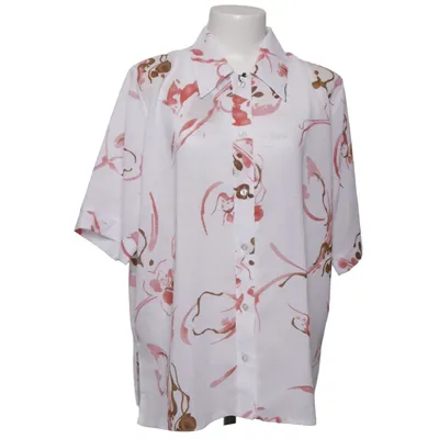 Chemise à manches courtes (Blanc, Multicolore) de Viola Polyester