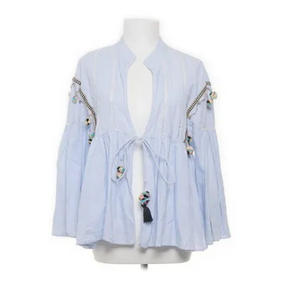 Tuniek (Blauw, Wit) van Zara Katoen, Linnen
