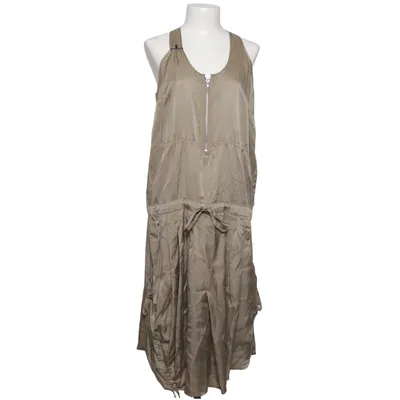 Jurk (Beige) van 1060 Clothes Katoen, Zijde