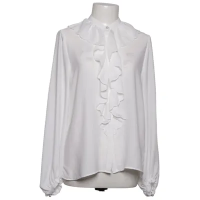 Blouse (White) from Zara Polyester