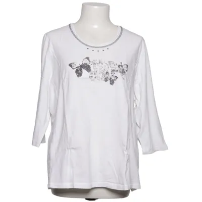 Langærmet t-shirt (Hvid) fra Bonita Bomuld, Elastan