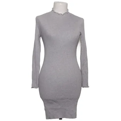 Turtleneck kjole (Grå) fra Bershka_BSKGIRL Polyamid, Viscose