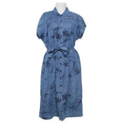 Shirt dress (Blue, Multicolored) from King Louie Cotton, Lyocell