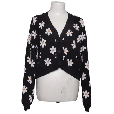 Cardigan (Sort, Hvid, Orange) fra Edited