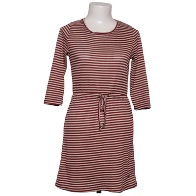 Dress (Red, Beige) from Red Elastane, Polyester