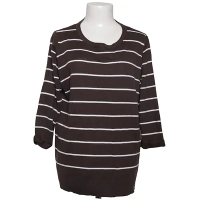 Strickpullover (Braun, Weiß) von Infinity Woman Acryl