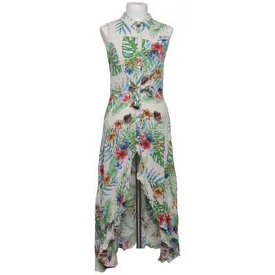 Maxikjole (Hvid, Grøn, Flerfarvet) fra Queen's Fashion Collection Viscose