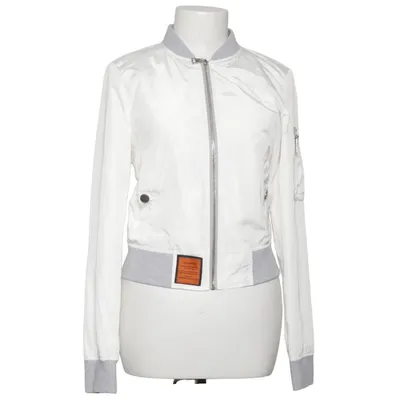 Bomber jacket (White, Gray) from Bombers Polyester